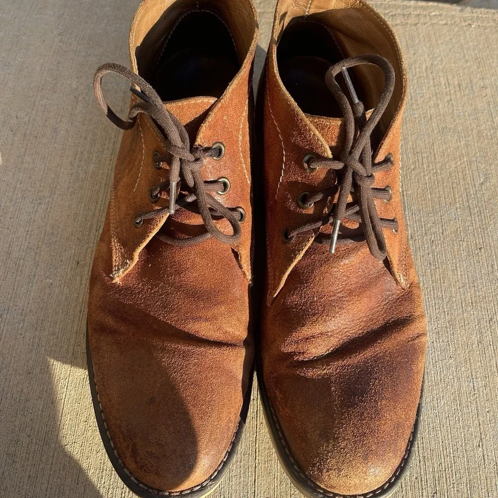 Bed Stu Men's Brown Leather Chukka Boots 9.5 Made In USA